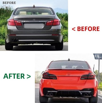 Car Craft Compatible With Bmw 5 Series F10 F18 2010-2017 Upgrade Facelift Conversion Bodykit Bumper Headlight Taillight