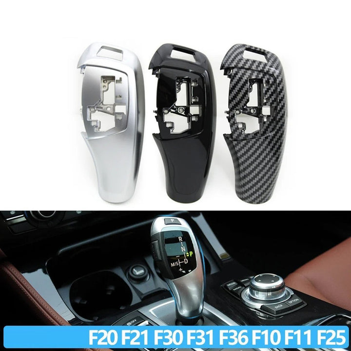 Car Craft Compatible With Bmw 1 2 3 4 5 6 7 Series F20 14-18 F22 14-18 F30 F34 14-18 F32 F36 14-18 F10 F07 13-17 F01 F02 09-15 X3 X4 F25 F26 13-16 Gear Shift Knob Trim Cover 61319259006-a1-2 Carbon CC-7820 - CAR CRAFT INDIA