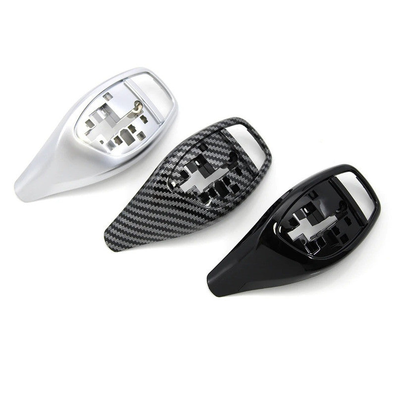 Car Craft Compatible With Bmw 1 2 3 4 5 6 7 Series F20 F22 F30 F34 14-18 F32 14-18 F10 F07 F12 F06 13-17 F01 F02 09-15 X3 X4 F25 F26 13-16 Gear Shift Knob Trim Cover 61319252141-a3-1 Silver Chrome CC-7828 - CAR CRAFT INDIA