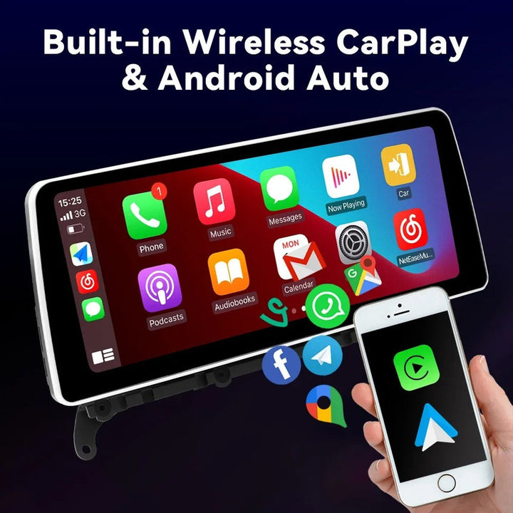 Car Craft Compatible With Bmw X3 X4 F25 F26 2010-2017 Android Multimedia Infotainment Touchscreen Dvd Player Wireless Carplay Android Auto 4gb +64gb 12.3 Inch Nbt