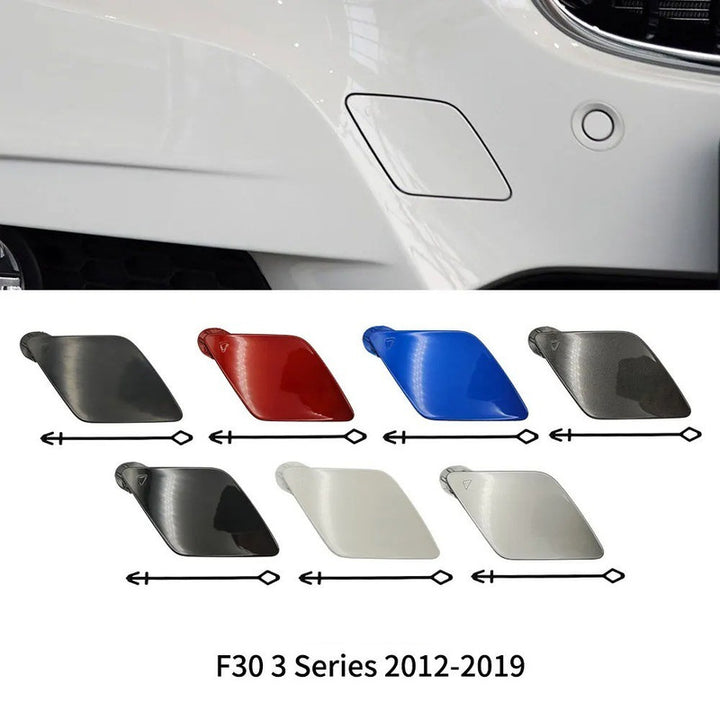Car Craft Compatible With Bmw 3 Series F30 2012-2019 M Sport M Tech Front Bumper Tow Hook Towing Tochan Trailer Cover 51118067961 Unpainted - CAR CRAFT INDIA