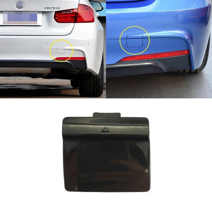 Car Craft Compatible With Bmw 3 Series F30 2012-2019 M Sport M Tech Rear Bumper Tow Hook Towing Tochan Trailer Cover 51128065615 Unpainted - CAR CRAFT INDIA