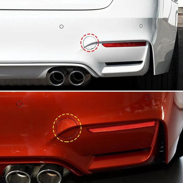 Car Craft Compatible With Bmw 3 Series F30 M3 M4 F80 F82 F83 2012-2019 M Sport Rear Bumper Tow Hook Towing Tochan Trailer Cover 51128061605 Unpainted - CAR CRAFT INDIA