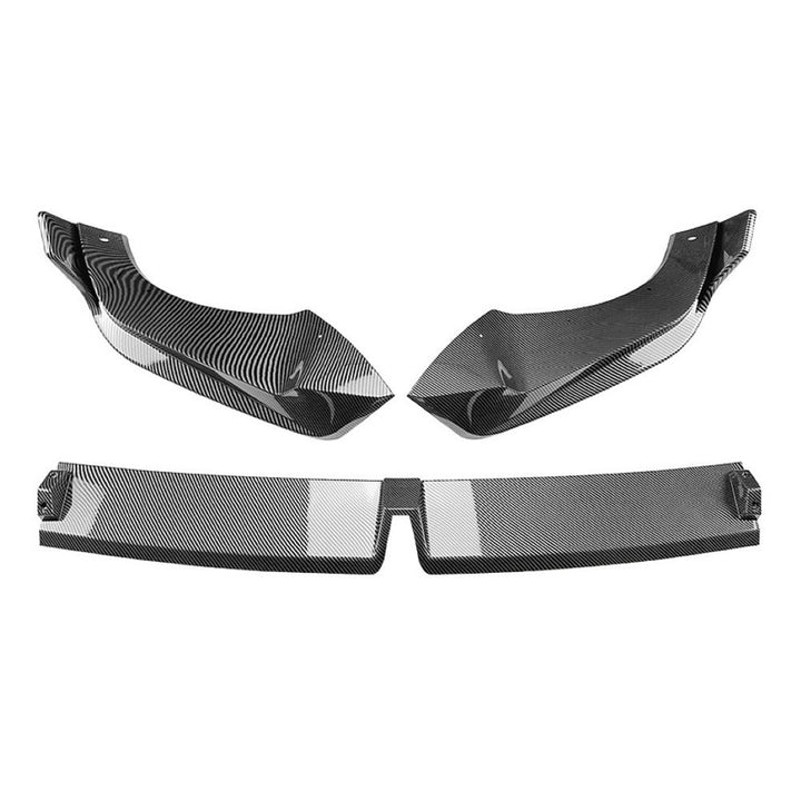 Car Craft Compatible With Bmw X5 G05 Lci 2023+ M Sports Front Bumper Lip Splitter Skirts Carbon Fiber Look Zst-635 Cf