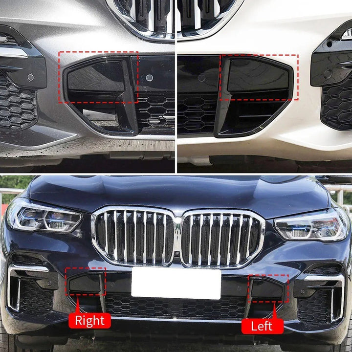 Car Craft Compatible With Bmw X5 G05 2018-2022 Front M Sport X5m Bumper Tow Hook Towing Tochan Trailer Cover 51118069237 Unpainted Right - CAR CRAFT INDIA