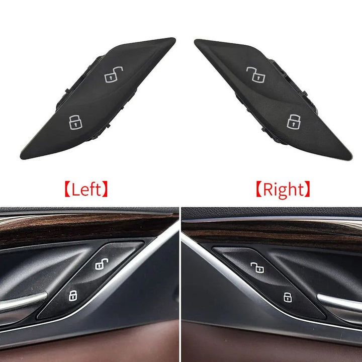 Car Craft Compatible With Bmw 5 Series G30 2017-2023 6 Series G32 Gt 2018-2023 Car Interior Central Door Lock Unlock Switch Button Cover 61319860545 Left - CAR CRAFT INDIA