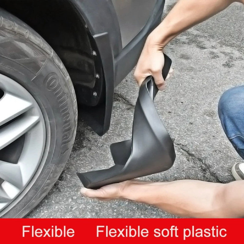 Car Craft Compatible With Bmw 5 Series G60 2024+ Rear Car Tire Mudflaps Mud Flap Mud Guard Fender Splash Guard Ty-bm1021