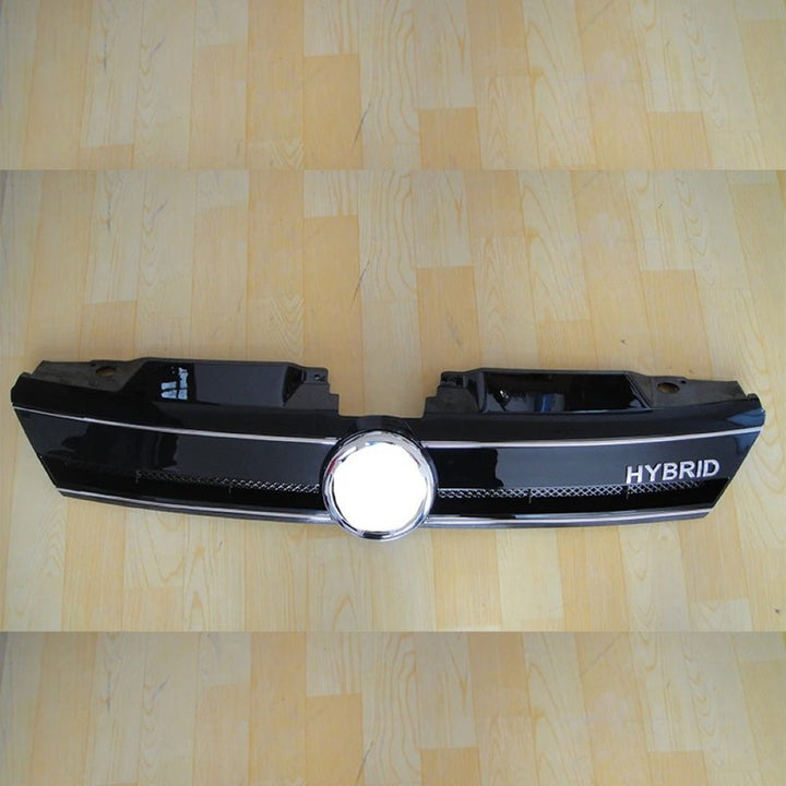 Car Craft Compatible With Vw Volkswagen Jetta Mk6 2012-2014 Upgrade Facelift Convert To R Line Style Front Bumper Show Grill Black