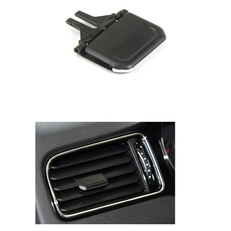 Car Craft Compatible With Vw Volkswagen Jetta Sagitar 2006-2011 Ac Air Vent Clip Slider Trim Knob 1kd819728-1 Front CC-7300 - CAR CRAFT INDIA