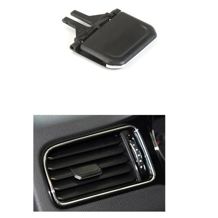 Car Craft Compatible With Vw Volkswagen Jetta Sagitar 2006-2011 Ac Air Vent Clip Slider Trim Knob 1kd819728-1 Front CC-7300 - CAR CRAFT INDIA