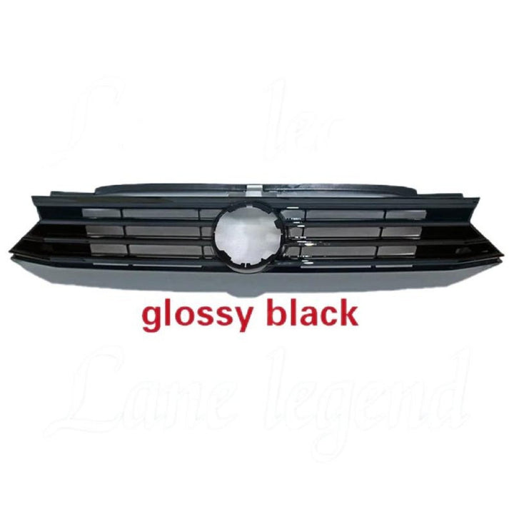 Car Craft Compatible With Vw Volkswagen Passat B8 2016-2019 Upgrade Facelift Convert To B8 R Line Style Front Bumper Show Grill