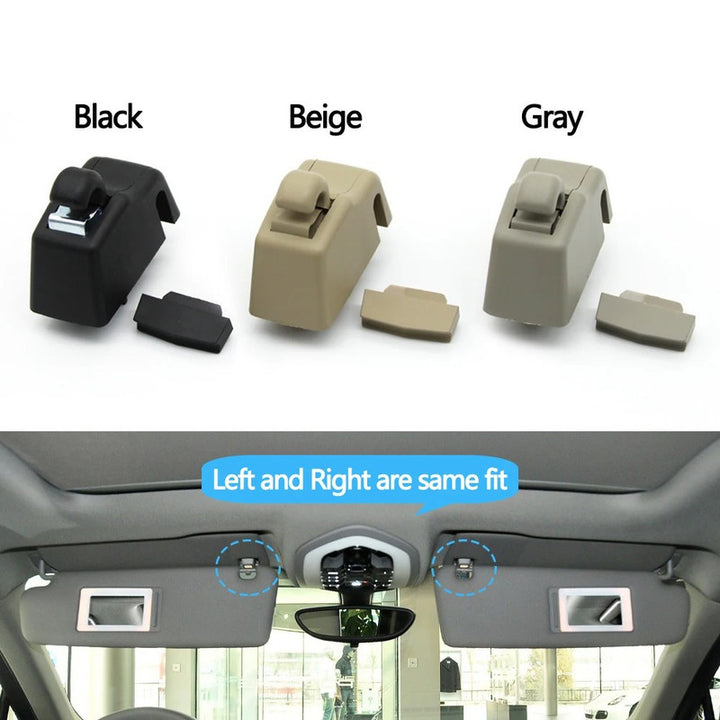 Car Craft Compatible With Audi Q7 2006-2014 Volkswagen Vw Touareg 2011-2018 Porsche Cayenne 2011-2018 Car Sun Shade Visor Fixing Buckle Retainer Sun Visor Support Clip Hook Bracket 4l08595619j0 Black CC-7823