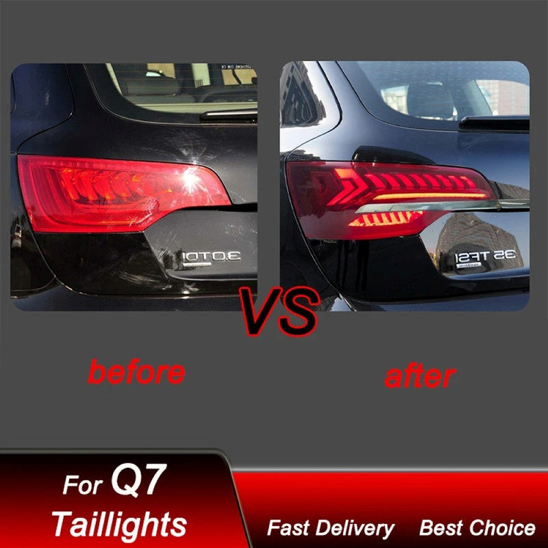 Car Craft Compatible With Audi Q7 2010-2015 Upgraded Tail