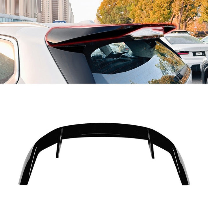 Car Craft Compatible With Bmw X1 U11 2023+ Rear Roof Boot Wing Lip Spoiler Carbon Fiber Look Zst-607 Cf