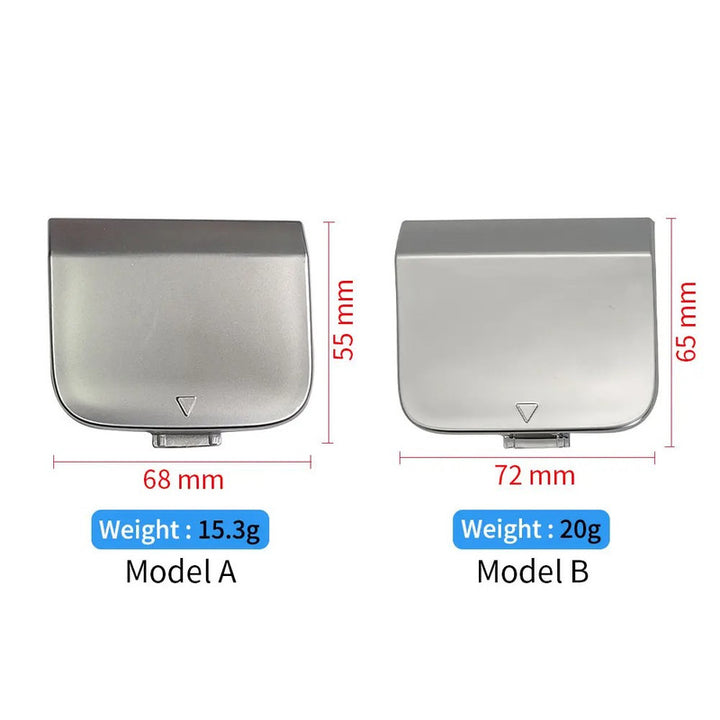 Car Craft Compatible With Mercedes Benz Gla W156 X156 2017-2019 Rear Bumper Tow Hook Towing Tochan Trailer Cover 1568851700-2 B Silver - CAR CRAFT INDIA