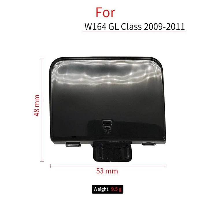 Car Craft Compatible With Mercedes Benz Gl W164 Lci 2009-2012 Rear Bumper Tow Hook Towing Tochan Trailer Cover 1648855023 Unpainted - CAR CRAFT INDIA