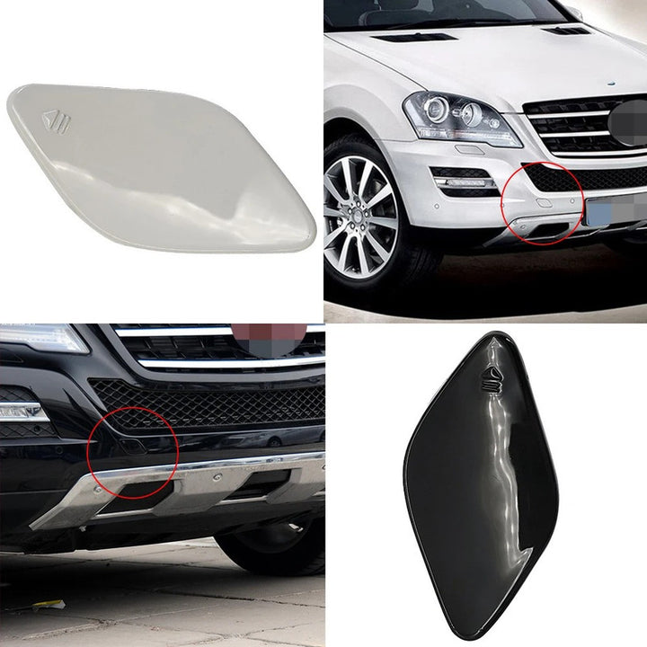 Car Craft Compatible With Mercedes Benz Ml W164 Lci 2009-2012 Front Bumper Tow Hook Towing Tochan Trailer Cover 1648853423 Unpainted - CAR CRAFT INDIA