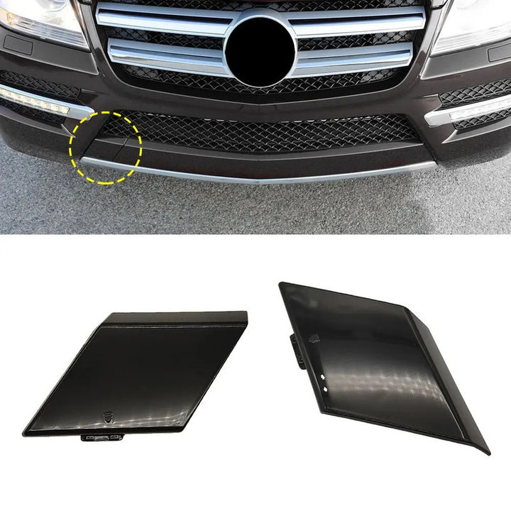 Car Craft Compatible With Mercedes Benz Gl W164 Lci 2009-2012 Front Bumper Tow Hook Towing Tochan Trailer Cover 1648856622 Unpainted - CAR CRAFT INDIA