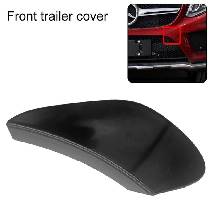 Car Craft Compatible With Mercedes Benz Gle W166 W292 2016-2019 Amg Front Bumper Tow Hook Towing Tochan Trailer Cover 2928854922 Unpainted Left - CAR CRAFT INDIA