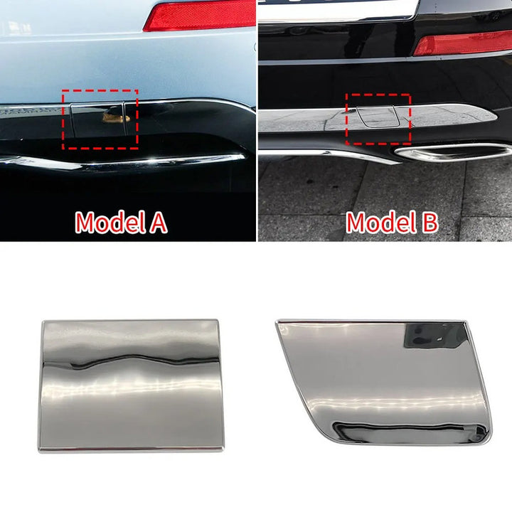 Car Craft Compatible With Mercedes Benz Gl W166 2012-2015 Rear Bumper Tow Hook Towing Tochan Trailer Cover 1668850823 Unpainted Model A - CAR CRAFT INDIA
