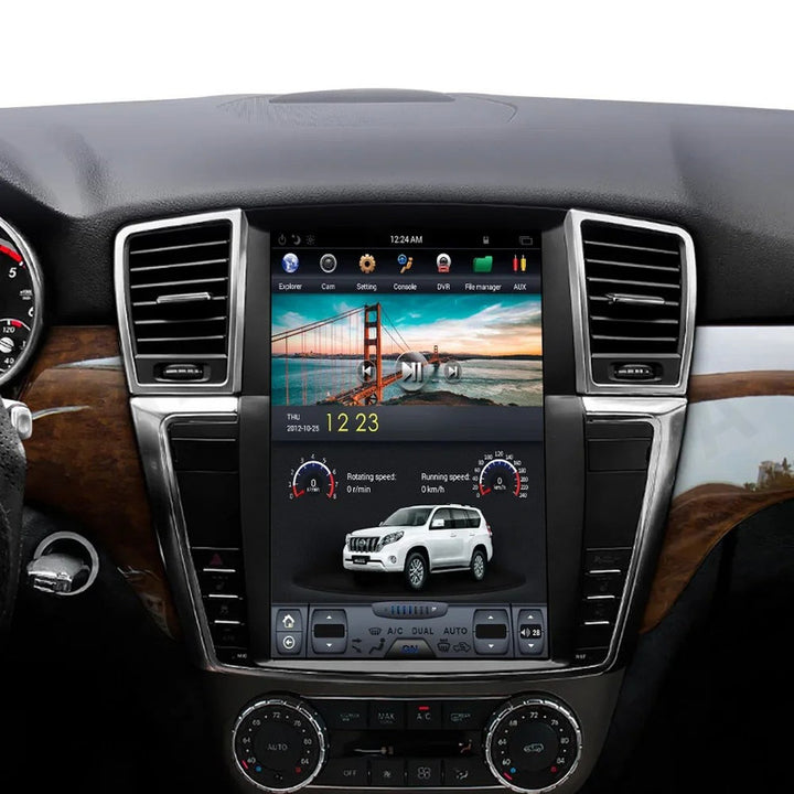 Car Craft Compatible With Mercedes Ml Gl W166 X166 2012-2016 Android Multimedia Infotainment Touchscreen Dvd Player Wireless Carplay Android Auto 4gb +64gb Tesla Style