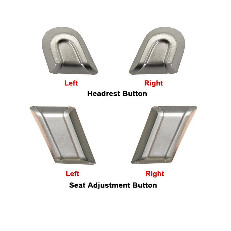 Car Craft Compatible With Mercedes Benz Gls Gle W167 X167 2020-2025 Car Seat Adjustment Switch Button Headrest Button Cover 1679059100-1 Right 1 - CAR CRAFT INDIA