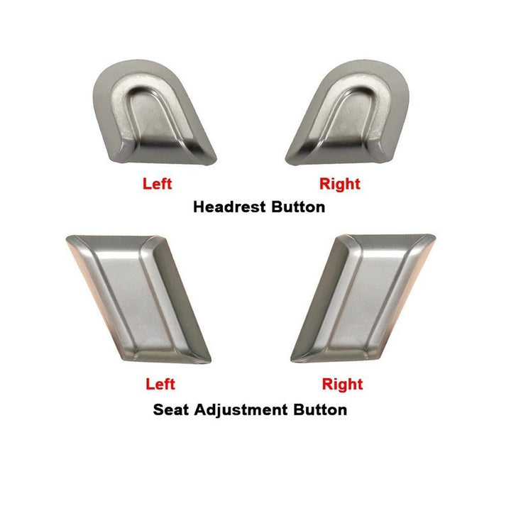 Car Craft Compatible With Mercedes Benz Gls Gle W167 X167 2020-2025 Car Seat Adjustment Switch Button Headrest Button Cover 1679059100-2 Right 2 - CAR CRAFT INDIA