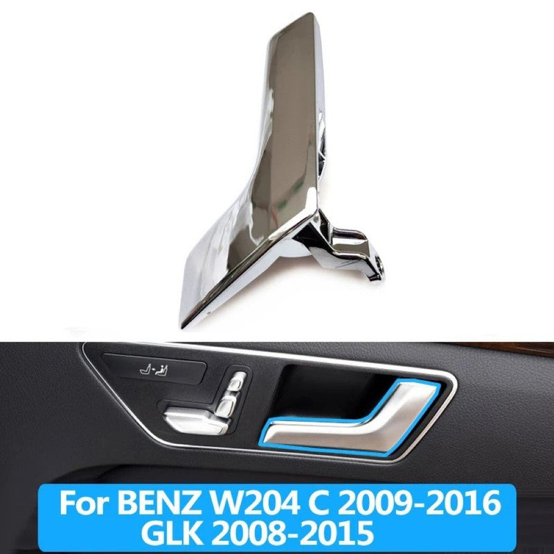 Car Craft Compatible With Mercedes Benz C Class W204 2007-2015 New Upgraded Interior Chrome Opening Door Unlock Opening Handle Polished Chrome Left 2047206262l