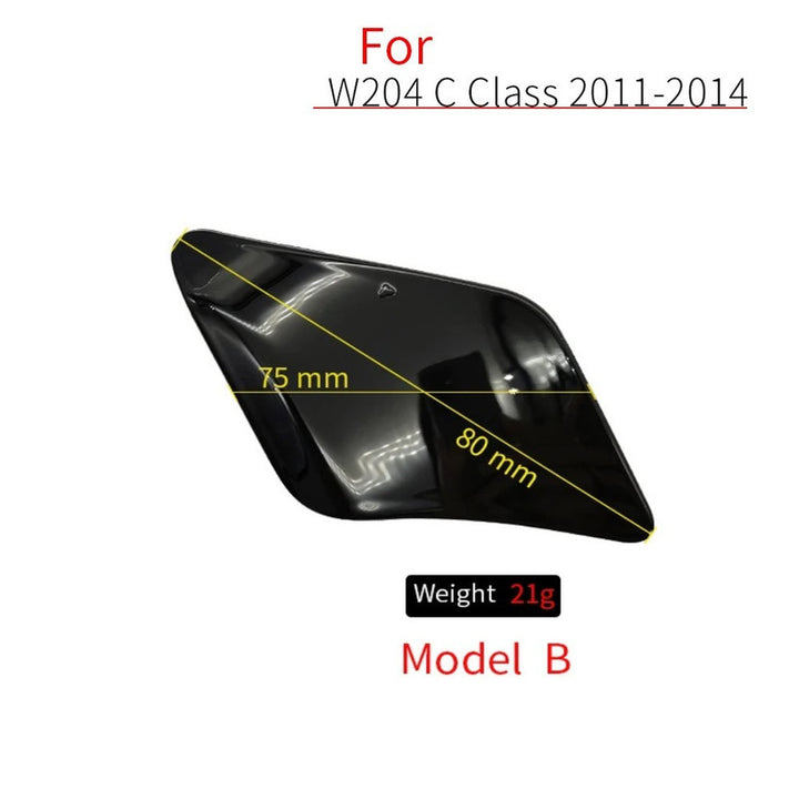 Car Craft Compatible With Mercedes Benz C Class W204 Lci 2011-2014 Front Bumper Tow Hook Towing Tochan Trailer Cover 2048850526 Unpainted - CAR CRAFT INDIA
