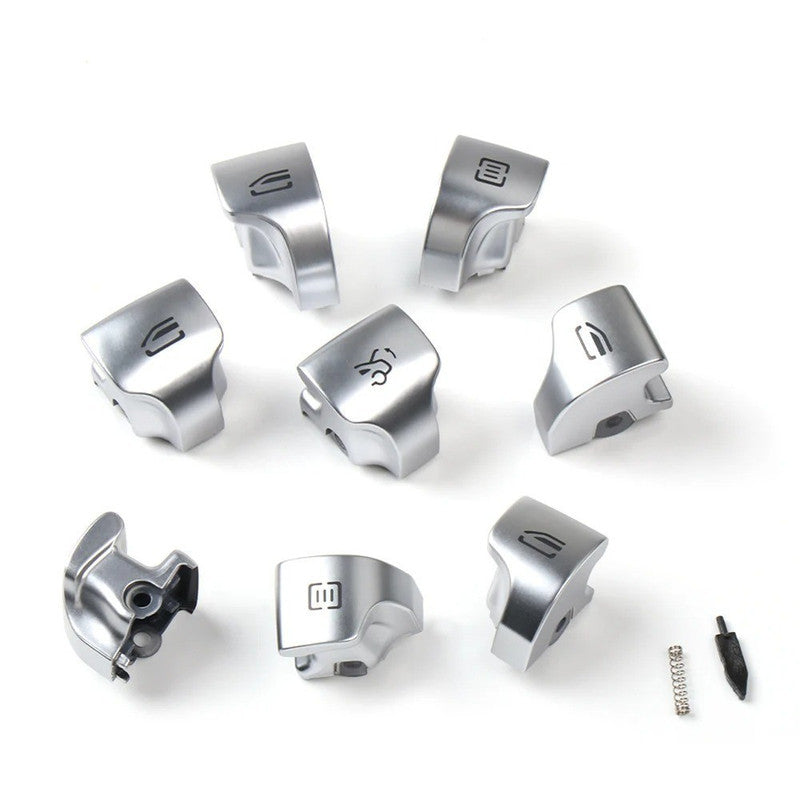 Car Craft Compatible With Mercedes-benz C Class W206 2022+ Glc W254 2023+ E Class W214 2024+ S Class W223 2020+ Master Window Switch Repair Button Cover Cap Fuel Tak Button Fuel Button CC-8997