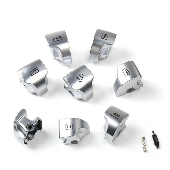 Car Craft Compatible With Mercedes-benz C Class W206 2022+ Glc W254 2023+ E Class W214 2024+ S Class W223 2020+ Master Window Switch Repair Button Cover Cap Fuel Tak Button Fuel Button CC-8997