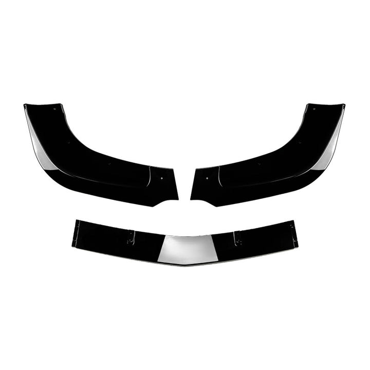 Car Craft Compatible With Mercedes Benz E Class Coupe W207 2009-2012 Amg Front Bumper Lip Splitter Diffuser Skirst Flag Canard Carbon Fiber Look Zst-861 Cf