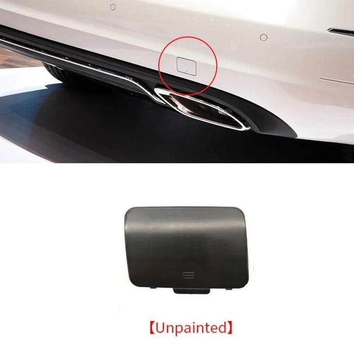 Car Craft Compatible With Mercedes Benz E Class Coupe W207 2009-2013 Rear Bumper Tow Hook Towing Tochan Trailer Cover 2078850223 Unpainted - CAR CRAFT INDIA
