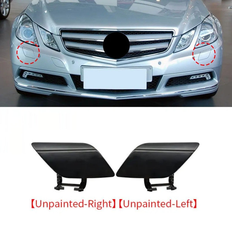 Car Craft Compatible With Mercedes Benz E Class W207 Coupe 2 Door 2009-2013 Car Front Bumper Headlight Washer Spray Cover Cap 2078800105 Left Unpainted - CAR CRAFT INDIA
