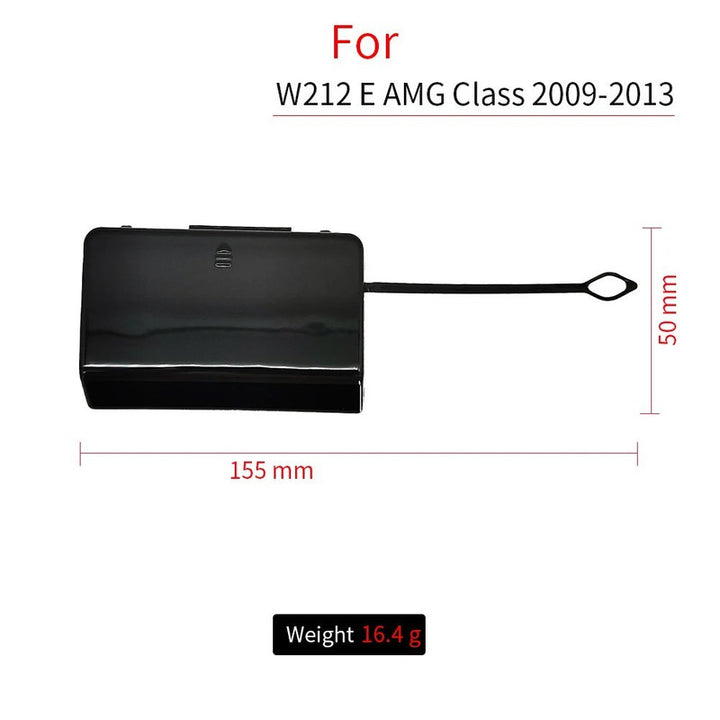 Car Craft Compatible With Mercedes Benz E Class W212 2009-2013 Rear Amg Bumper Tow Hook Towing Tochan Trailer Cover 2128850426 Unpainted - CAR CRAFT INDIA