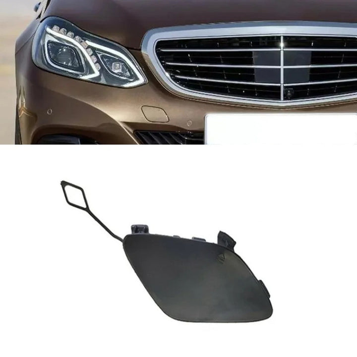 Car Craft Compatible With Mercedes Benz E Class W212 Lci 2013-2015 Front Bumper Tow Hook Towing Tochan Trailer Cover 2128850526 New Unpainted - CAR CRAFT INDIA