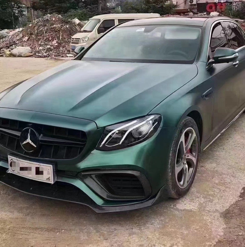 Car Craft Compatible With Mercedes Benz E Class W213 2016-2019 Upgrade To E63 Amg Bonnet Hood Amg Style