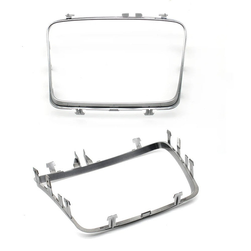 Car Craft Compatible With Mercedes Benz E Class W213 W238 2016-2023 Cls Class W257 2018-2023 Car Center Console Cup Drink Holder Box Chrome Decorative Cover Trim Frame 2136830600 2136830500 2136830900 CC-7843 - CAR CRAFT INDIA