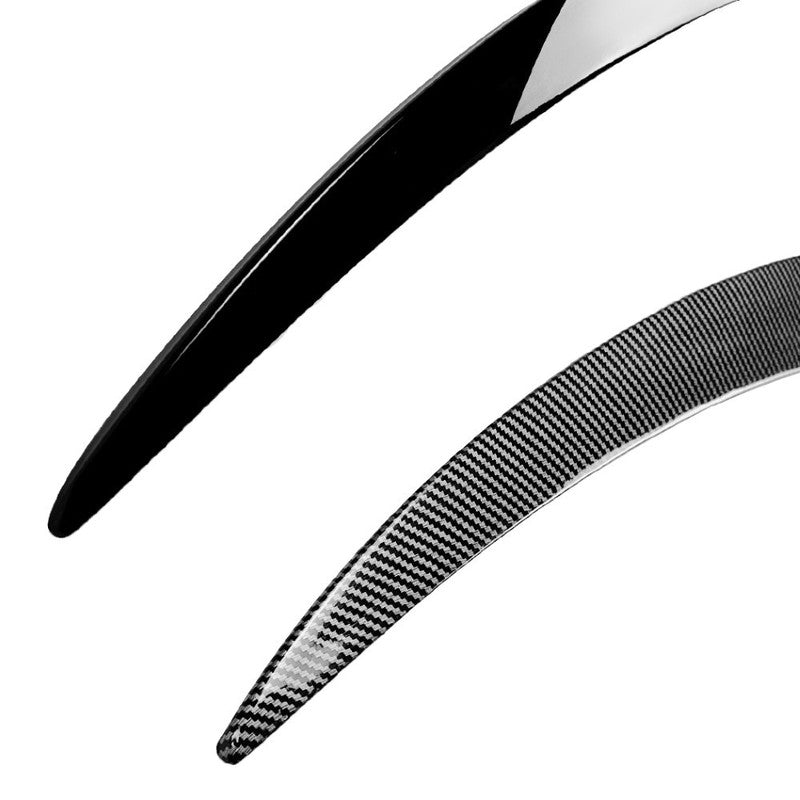 Car Craft Compatible With Mercedes Benz E Class W214 2024+ Rear Trunk Boot Wing Lip Spoiler Amg Style Carbon Fiber Look Zst-658 Cf