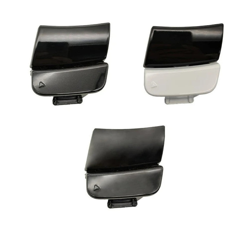 Car Craft Compatible With Mercedes Benz E Class W214 2024-2026 Front Bumper Tow Hook Towing Tochan Trailer Cover 2148853502 Unpainted - CAR CRAFT INDIA