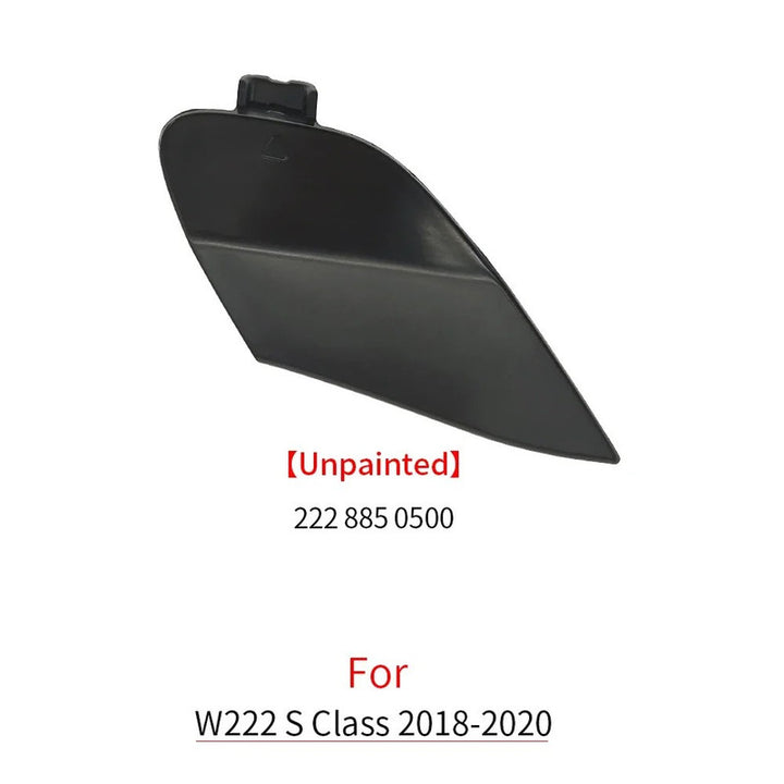 Car Craft Compatible With Mercedes Benz S Class W222 Lci 2018-2022 Front Bumper Tow Hook Towing Tochan Trailer Cover 2228850500 Unpainted - CAR CRAFT INDIA