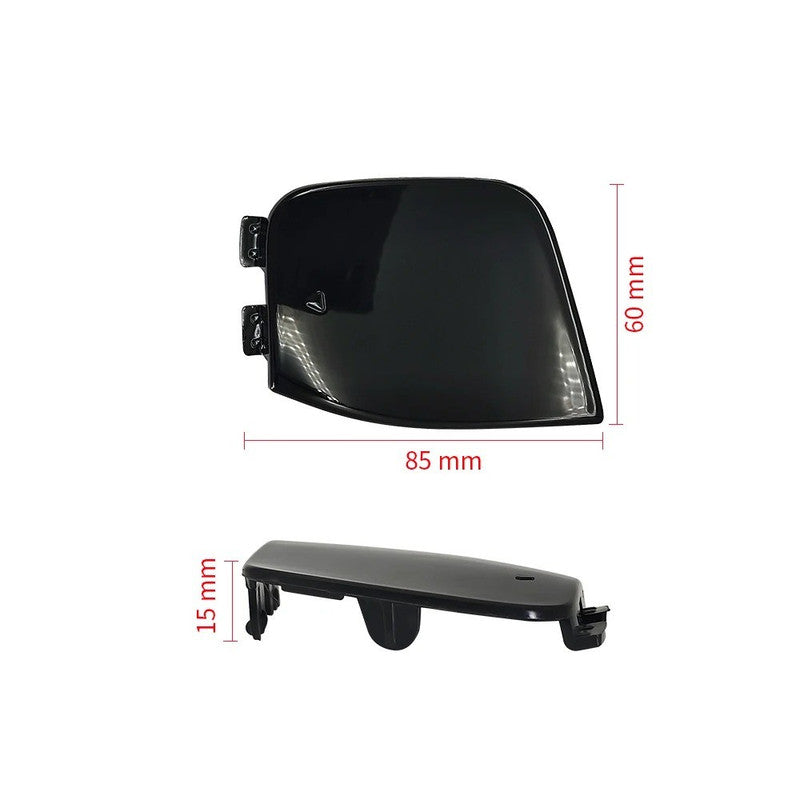 Car Craft Compatible With Mercedes Benz Gla W247 2020-2024 Front Bumper Tow Hook Towing Tochan Trailer Cover 2478859403 Unpainted - CAR CRAFT INDIA