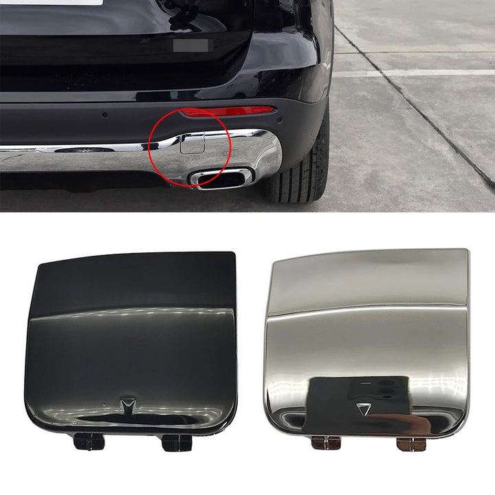 Car Craft Compatible With Mercedes Benz Glb W247 2020-2024 Rear Bumper Tow Hook Towing Tochan Trailer Cover 2478857301 Unpainted - CAR CRAFT INDIA