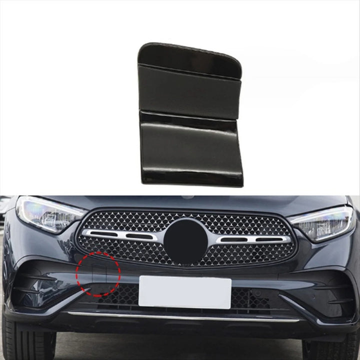 Car Craft Compatible With Mercedes Benz Glc W254 X254 2024+ Front Bumper Tow Hook Towing Tochan Trailer Cover 2548851801 Unpainted - CAR CRAFT INDIA