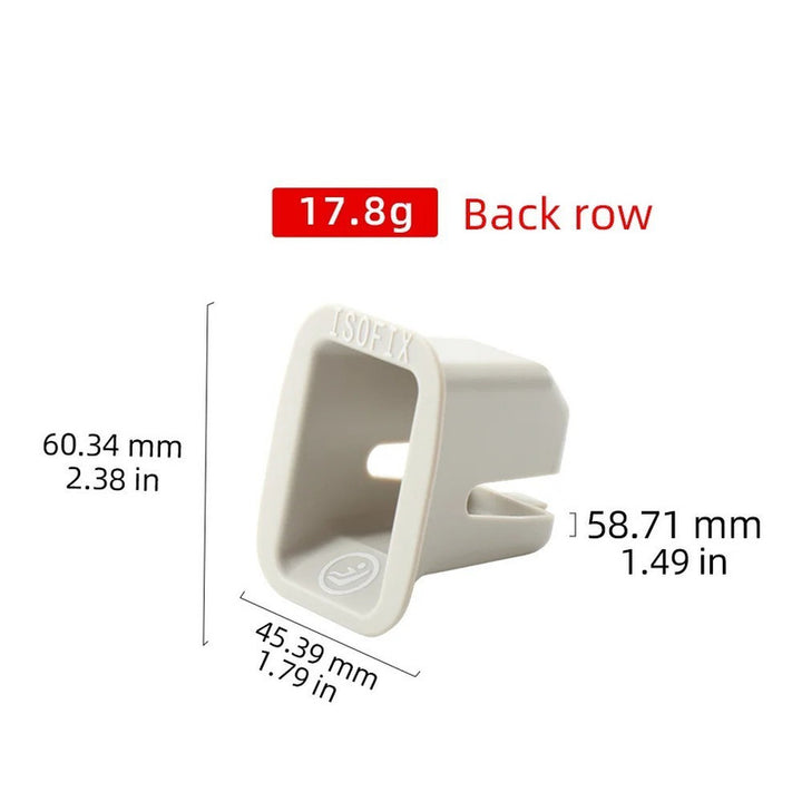 Car Craft Compatible With Mercedes Benz V Class Vito W447 W448 2016-2025 Rear Bracket Child Seat Clip Rear Seat Buckle Isofix Cover 44786801398r73 Lb Light Beige CC-8936