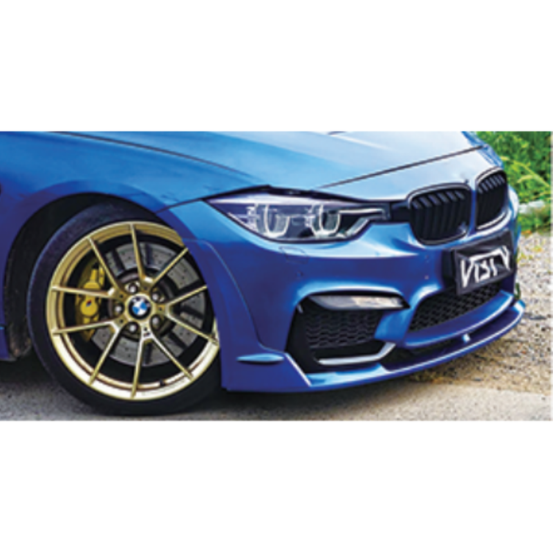 Car Craft Comptible With Bmw 3 Series F30 2012-2018 M3 M Sport Front Bumper Upgraded Bodykit Body Kit Skirts Splitter Front Rear Lip Diffuser Side Skirts Spoiler Trims Cannards Vten Style CC-9086