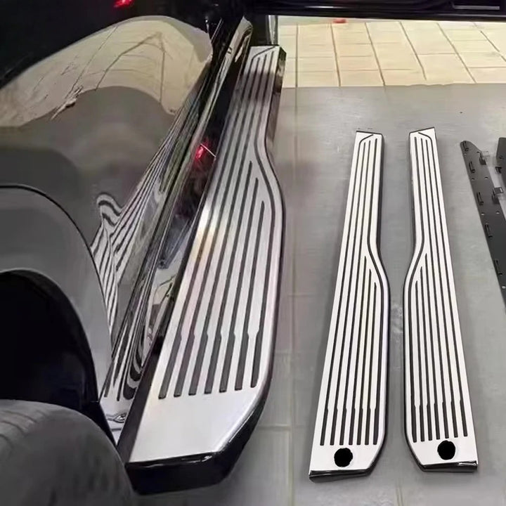 Car Craft Compatible With Bmw X7 G07 2019-2025 Automatic Deployable Electric Side Step Retractable Ladder Pedal Running Boards Side Step Car With Fixed Side Step Mhb Style