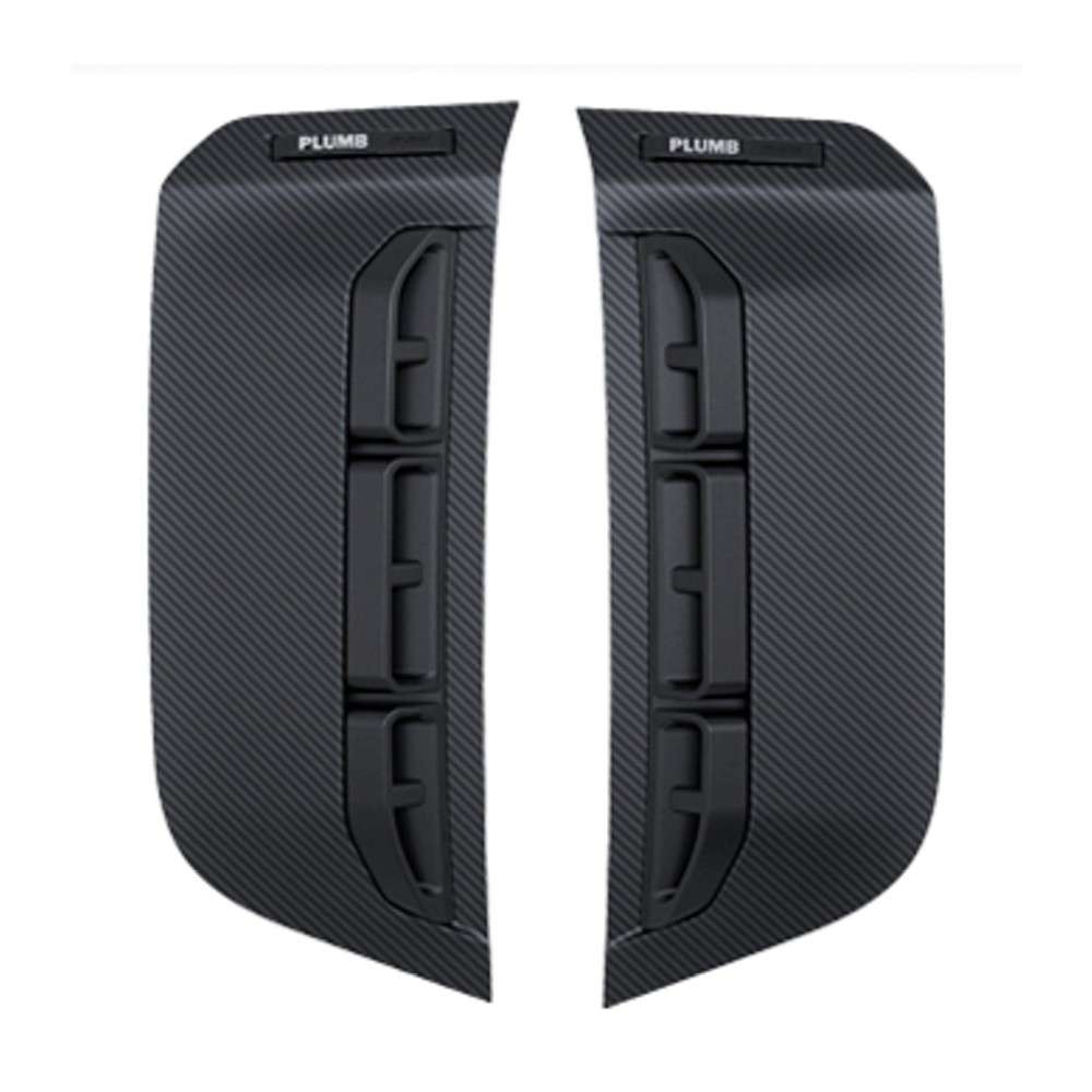 Car Craft Compatible With Range Land Rover Defender 2020-2025 Plumb M-one Side Air Fender Vents Trim Plumb-023 - CAR CRAFT INDIA
