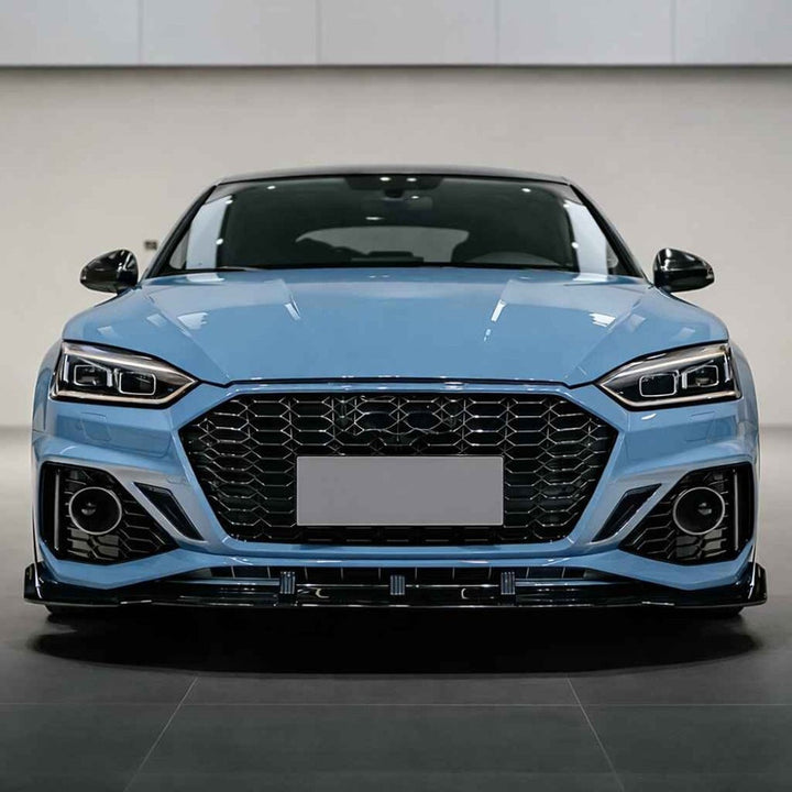 Car Craft Compatible With Audi A5 S5 Rs5 2017-2020 Upgrade Convert To Rs5 S5 2021 Style Sport Front Bumper Bodykit Grill Fog Grill A5-037 Gc - CAR CRAFT INDIA