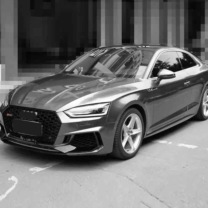 Car Craft Compatible With Audi A5 S5 Rs5 2017-2020 Upgrade Convert To Rs5 S5 Sport Bumper Front Bodykit Mesh A5-029 Gc - CAR CRAFT INDIA